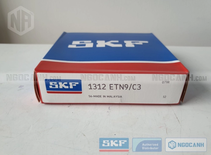 Vòng bi SKF 1312 ETN9/C3 chính hãng phân phối bởi SKF Ngọc Anh - Đại lý ủy quyền SKF