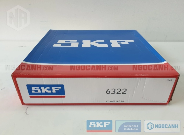 Vòng bi SKF 6322 chính hãng phân phối bởi SKF Ngọc Anh - Đại lý ủy quyền SKF