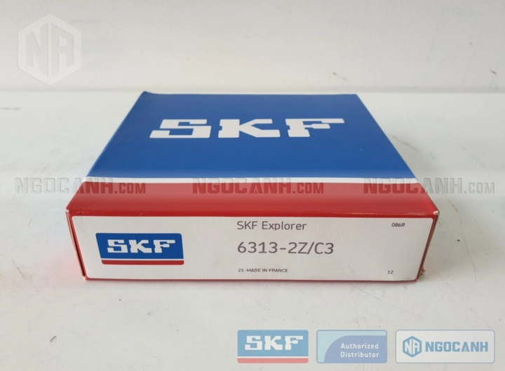 Vòng bi SKF 6313-2Z/C3 chính hãng phân phối bởi SKF Ngọc Anh - Đại lý ủy quyền SKF
