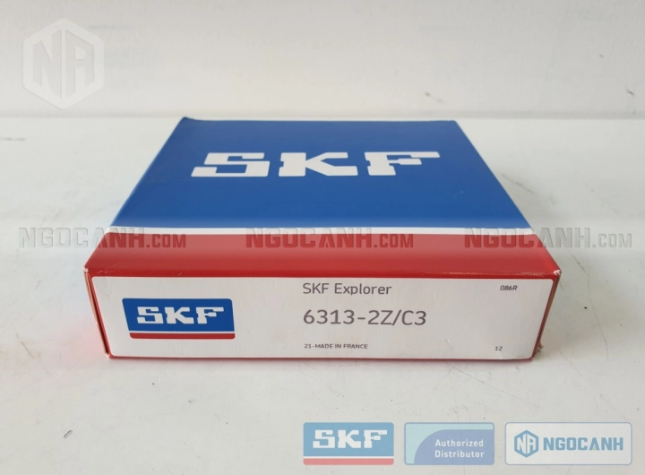 Vòng bi SKF 6313-2Z/C3 chính hãng phân phối bởi SKF Ngọc Anh - Đại lý ủy quyền SKF Vòng bi SKF 6313-2Z/C3 chính hãng phân phối bởi SKF Ngọc Anh - Đại lý ủy quyền SKF