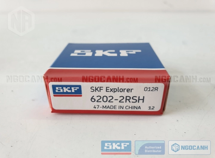 Vòng bi SKF 6202-2RSH chính hãng phân phối bởi SKF Ngọc Anh - Đại lý ủy quyền SKF