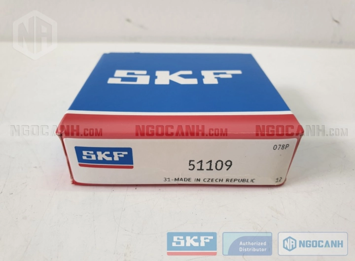 Vòng bi SKF 51109 chính hãng phân phối bởi SKF Ngọc Anh - Đại lý ủy quyền SKF