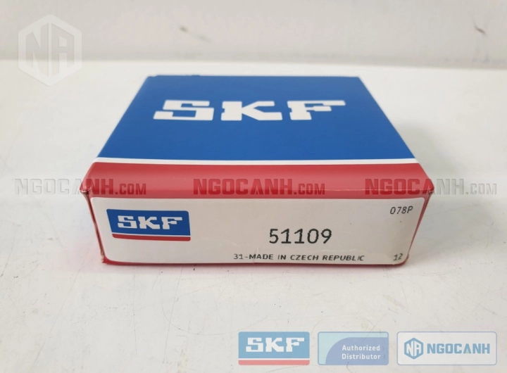 Vòng bi SKF 51109 chính hãng phân phối bởi SKF Ngọc Anh - Đại lý ủy quyền SKF Vòng bi SKF 51109 chính hãng phân phối bởi SKF Ngọc Anh - Đại lý ủy quyền SKF