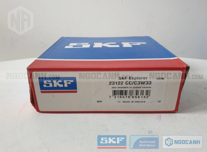 Vòng bi SKF 23122 CC/C3W33 chính hãng phân phối bởi SKF Ngọc Anh - Đại lý ủy quyền SKF