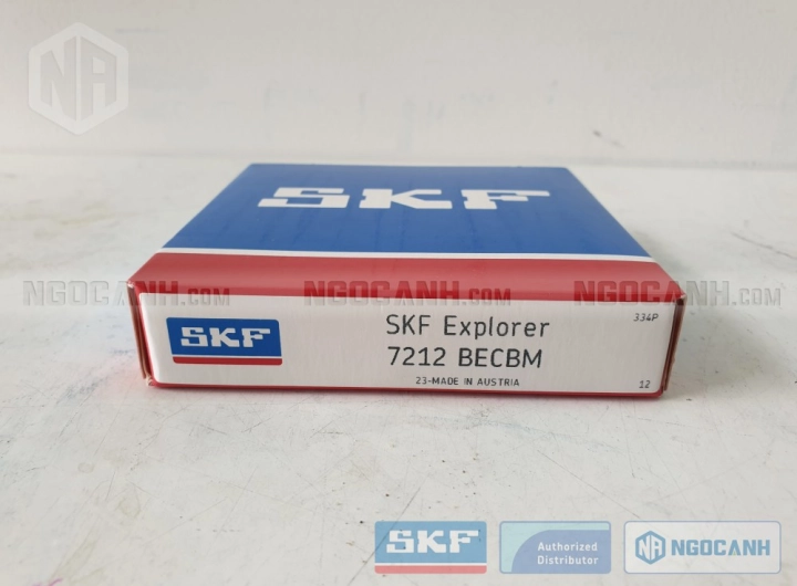 Vòng bi SKF 7212 BECBM chính hãng phân phối bởi SKF Ngọc Anh - Đại lý ủy quyền SKF
