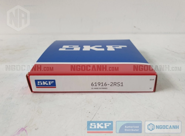 Vòng bi SKF 61916-2RS1 chính hãng phân phối bởi SKF Ngọc Anh - Đại lý ủy quyền SKF