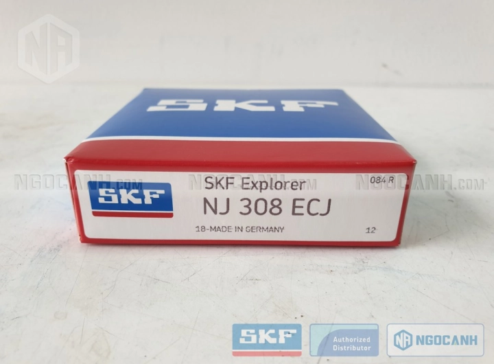 Vòng bi SKF NJ 308 ECJ chính hãng phân phối bởi SKF Ngọc Anh - Đại lý ủy quyền SKF