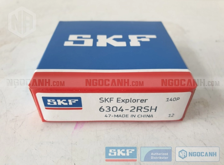 Vòng bi SKF 6304-2RSH chính hãng phân phối bởi SKF Ngọc Anh - Đại lý ủy quyền SKF