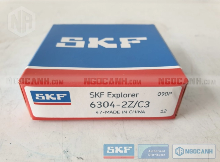 Vòng bi SKF 6304-2Z/C3 chính hãng phân phối bởi SKF Ngọc Anh - Đại lý ủy quyền SKF