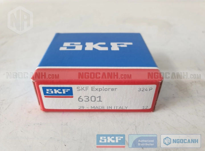 Vòng bi SKF 6301 chính hãng phân phối bởi SKF Ngọc Anh - Đại lý ủy quyền SKF