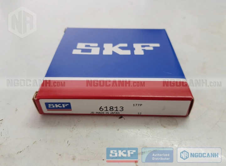 Vòng bi SKF 61813 chính hãng phân phối bởi SKF Ngọc Anh - Đại lý ủy quyền SKF