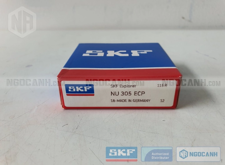 Vòng bi SKF NU 305 ECP chính hãng phân phối bởi SKF Ngọc Anh - Đại lý ủy quyền SKF