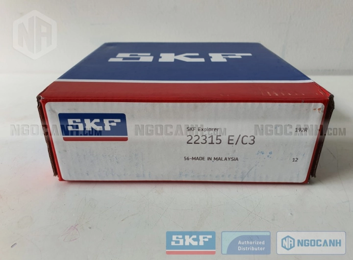 Vòng bi SKF 22315 E/C3 chính hãng phân phối bởi SKF Ngọc Anh - Đại lý ủy quyền SKF
