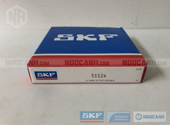 Vòng bi SKF 51124 chính hãng phân phối bởi SKF Ngọc Anh - Đại lý ủy quyền SKF