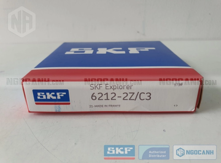 Vòng bi SKF 6212-2Z/C3 chính hãng phân phối bởi SKF Ngọc Anh - Đại lý ủy quyền SKF