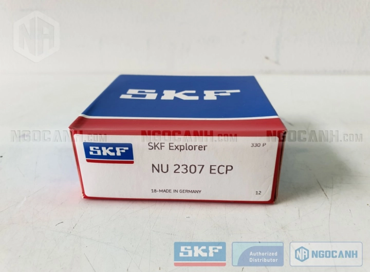 Vòng bi SKF NU 2307 ECP chính hãng phân phối bởi SKF Ngọc Anh - Đại lý ủy quyền SKF