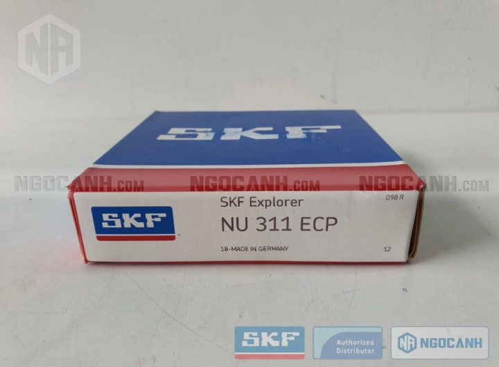 Vòng bi SKF NU 311 ECP chính hãng phân phối bởi SKF Ngọc Anh - Đại lý ủy quyền SKF Vòng bi SKF NU 311 ECP chính hãng phân phối bởi SKF Ngọc Anh - Đại lý ủy quyền SKF