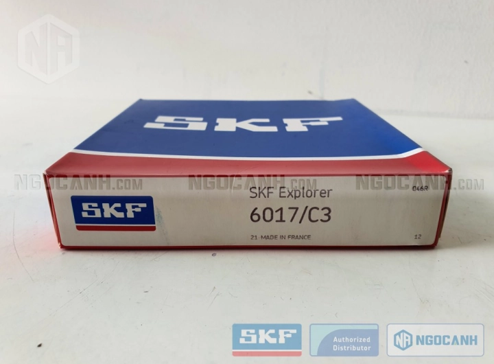 Vòng bi SKF 6017/C3 chính hãng phân phối bởi SKF Ngọc Anh - Đại lý ủy quyền SKF