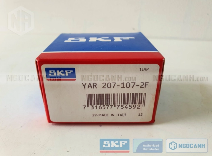 Vòng bi SKF YAR 207-107-2F chính hãng phân phối bởi SKF Ngọc Anh - Đại lý ủy quyền SKF
