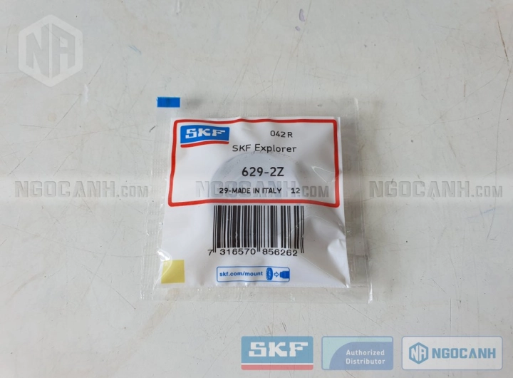 Vòng bi SKF 629-2Z chính hãng phân phối bởi SKF Ngọc Anh - Đại lý ủy quyền SKF Vòng bi SKF 629-2Z chính hãng phân phối bởi SKF Ngọc Anh - Đại lý ủy quyền SKF