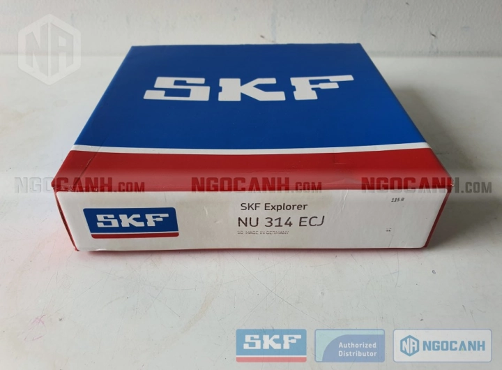 Vòng bi SKF NU 314 ECJ chính hãng phân phối bởi SKF Ngọc Anh - Đại lý ủy quyền SKF