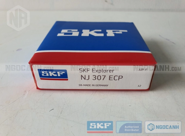 Vòng bi SKF NJ 307 ECP chính hãng phân phối bởi SKF Ngọc Anh - Đại lý ủy quyền SKF