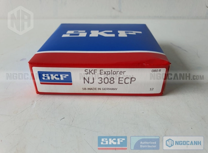 Vòng bi SKF NJ 308 ECP chính hãng phân phối bởi SKF Ngọc Anh - Đại lý ủy quyền SKF Vòng bi SKF NJ 308 ECP chính hãng phân phối bởi SKF Ngọc Anh - Đại lý ủy quyền SKF