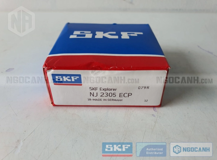 Vòng bi SKF NJ 2305 ECP chính hãng phân phối bởi SKF Ngọc Anh - Đại lý ủy quyền SKF Vòng bi SKF NJ 2305 ECP chính hãng phân phối bởi SKF Ngọc Anh - Đại lý ủy quyền SKF