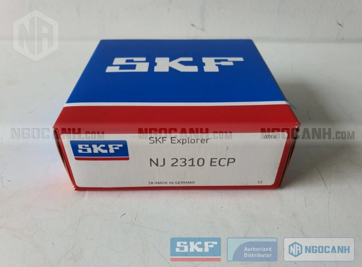Vòng bi SKF NJ 2310 ECP chính hãng phân phối bởi SKF Ngọc Anh - Đại lý ủy quyền SKF