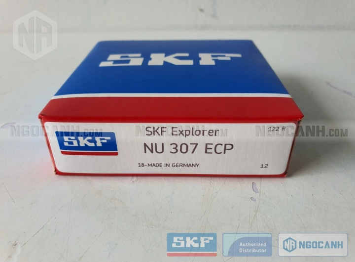 Vòng bi SKF NU 307 ECP chính hãng phân phối bởi SKF Ngọc Anh - Đại lý ủy quyền SKF