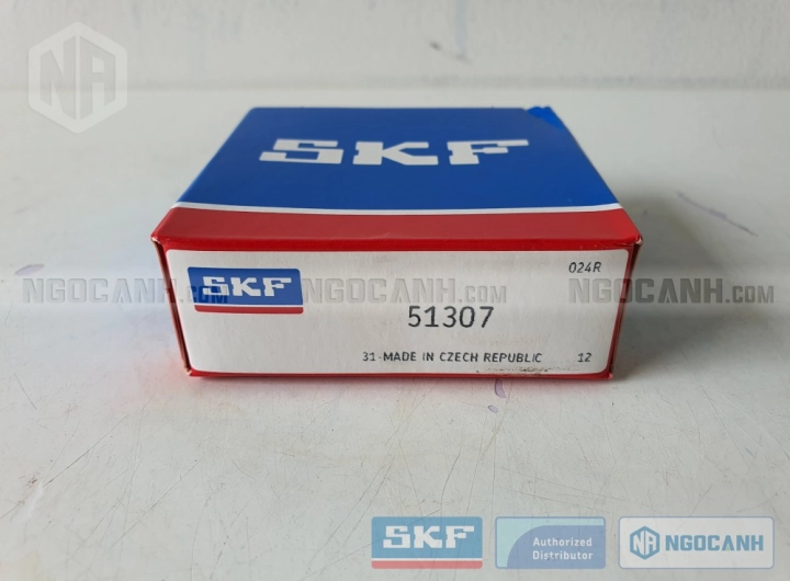 Vòng bi SKF 51307 chính hãng phân phối bởi SKF Ngọc Anh - Đại lý ủy quyền SKF