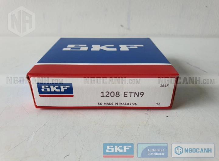 Vòng bi SKF 1208 ETN9 chính hãng phân phối bởi SKF Ngọc Anh - Đại lý ủy quyền SKF