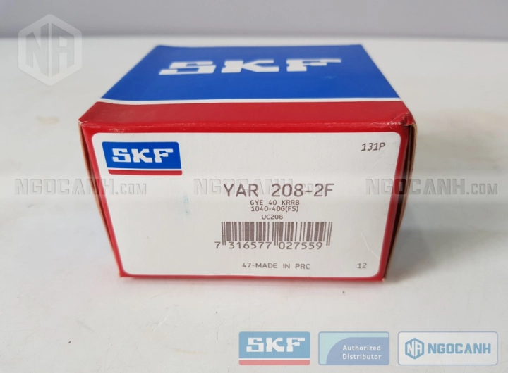 Vòng bi SKF YAR 208-2F chính hãng phân phối bởi SKF Ngọc Anh - Đại lý ủy quyền SKF