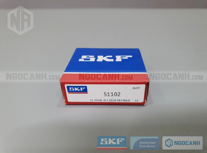 Vòng bi SKF 51102 chính hãng phân phối bởi SKF Ngọc Anh - Đại lý ủy quyền SKF