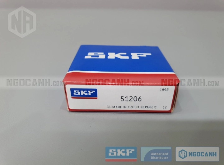 Vòng bi SKF 51206 chính hãng phân phối bởi SKF Ngọc Anh - Đại lý ủy quyền SKF