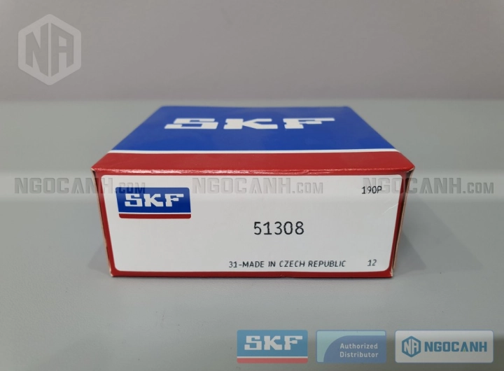 Vòng bi SKF 51308 chính hãng phân phối bởi SKF Ngọc Anh - Đại lý ủy quyền SKF