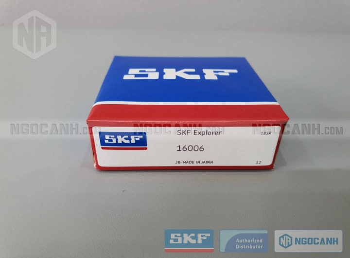 Vòng bi SKF 16006 chính hãng phân phối bởi SKF Ngọc Anh - Đại lý ủy quyền SKF