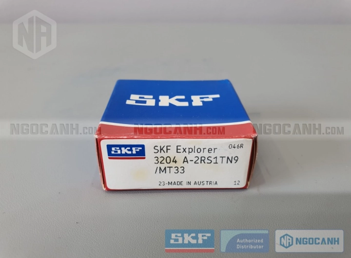 Vòng bi SKF 3204 A-2RS1TN9/MT33 chính hãng phân phối bởi SKF Ngọc Anh - Đại lý ủy quyền SKF
