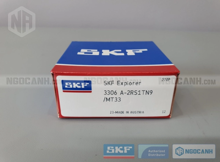 Vòng bi SKF 3306 A-2RS1TN9/MT33 chính hãng phân phối bởi SKF Ngọc Anh - Đại lý ủy quyền SKF Vòng bi SKF 3306 A-2RS1TN9/MT33 chính hãng phân phối bởi SKF Ngọc Anh - Đại lý ủy quyền SKF