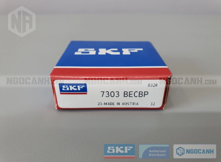 Vòng bi SKF 7303 BECBP chính hãng phân phối bởi SKF Ngọc Anh - Đại lý ủy quyền SKF
