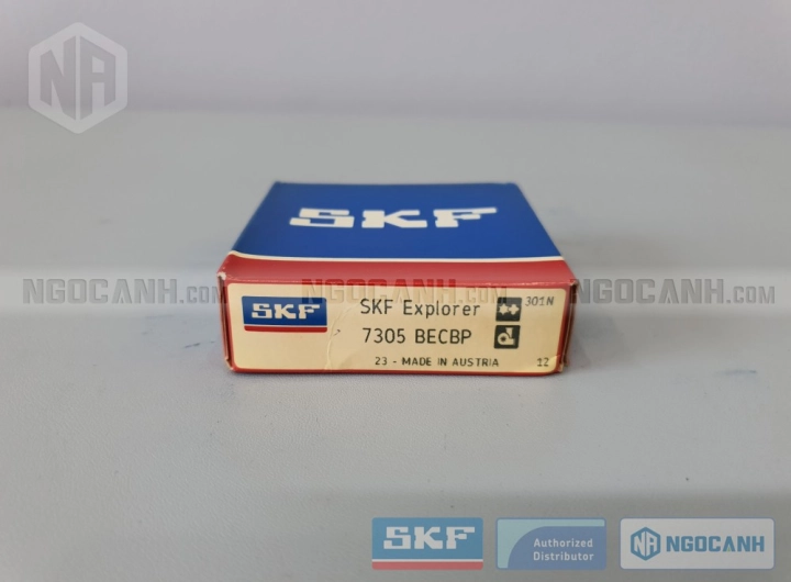 Vòng bi SKF 7305 BECBP chính hãng phân phối bởi SKF Ngọc Anh - Đại lý ủy quyền SKF