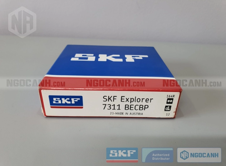 Vòng bi SKF 7311 BECBP chính hãng phân phối bởi SKF Ngọc Anh - Đại lý ủy quyền SKF