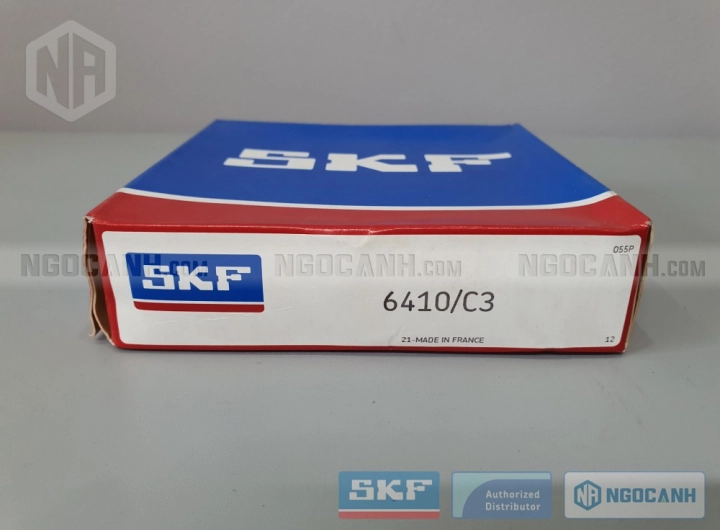 Vòng bi SKF 6410/C3 chính hãng phân phối bởi SKF Ngọc Anh - Đại lý ủy quyền SKF Vòng bi SKF 6410/C3 chính hãng phân phối bởi SKF Ngọc Anh - Đại lý ủy quyền SKF