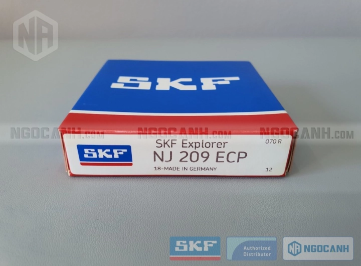 Vòng bi SKF NJ 209 ECP chính hãng phân phối bởi SKF Ngọc Anh - Đại lý ủy quyền SKF Vòng bi SKF NJ 209 ECP chính hãng phân phối bởi SKF Ngọc Anh - Đại lý ủy quyền SKF