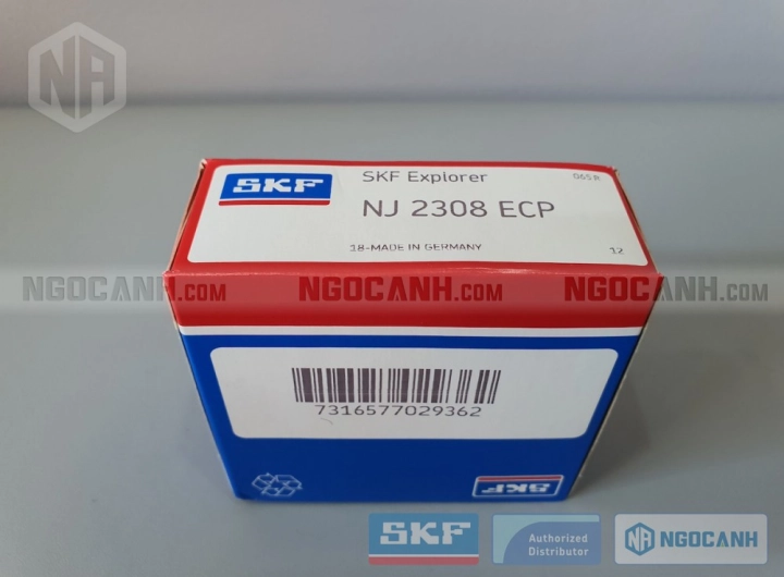 Vòng bi SKF NJ 2308 ECP chính hãng