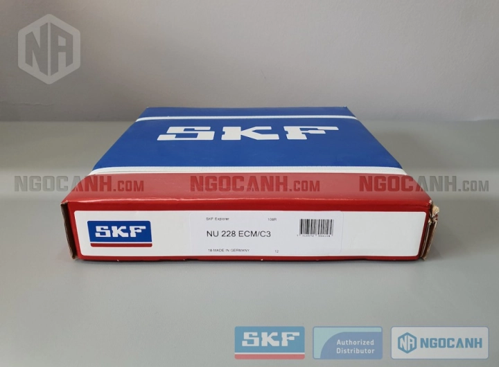 Vòng bi SKF NU 228 ECM/C3 chính hãng phân phối bởi SKF Ngọc Anh - Đại lý ủy quyền SKF Vòng bi SKF NU 228 ECM/C3 chính hãng phân phối bởi SKF Ngọc Anh - Đại lý ủy quyền SKF