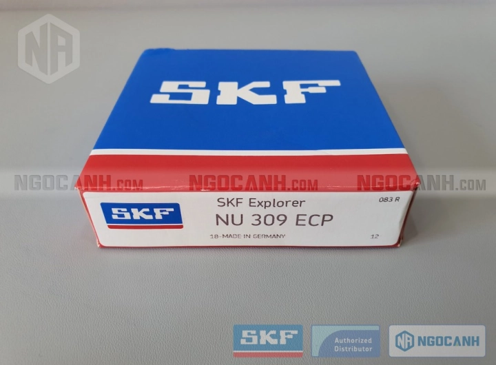 Vòng bi SKF NU 309 ECP chính hãng phân phối bởi SKF Ngọc Anh - Đại lý ủy quyền SKF