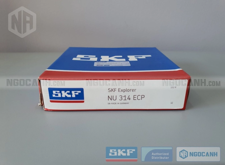 Vòng bi SKF NU 314 ECP chính hãng phân phối bởi SKF Ngọc Anh - Đại lý ủy quyền SKF