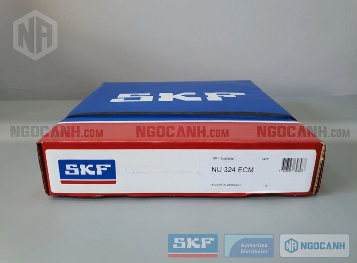 Vòng bi SKF NU 324 ECM chính hãng phân phối bởi SKF Ngọc Anh - Đại lý ủy quyền SKF