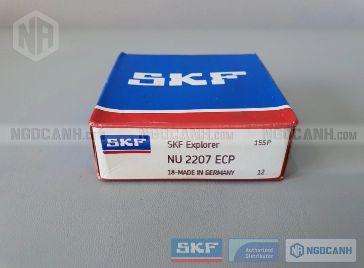 Vòng bi SKF NU 2207 ECP chính hãng phân phối bởi SKF Ngọc Anh - Đại lý ủy quyền SKF